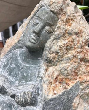 Die Lesende - mit freundlicher Genehmigung von Marlis Konrad